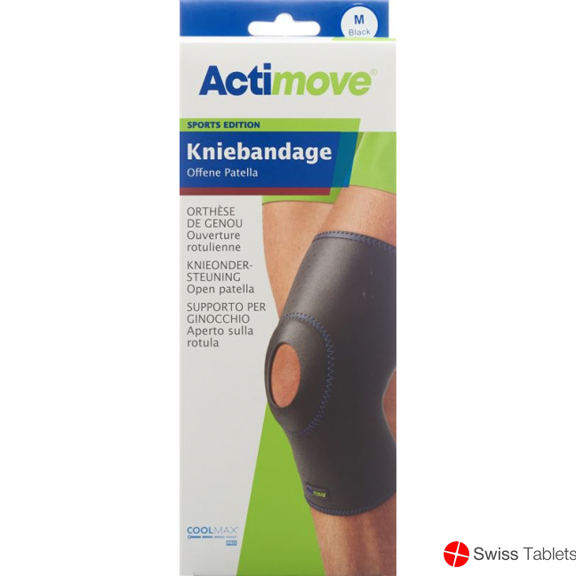 Actimove Sport Knee Support M Open Patella buy online