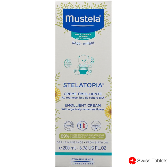Mustela Stelatopia Creme Atopische Haut 200ml buy online