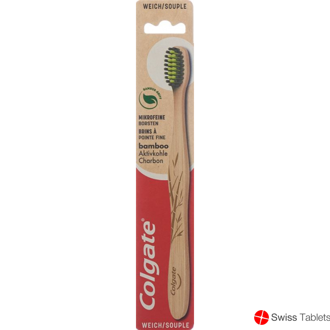 Colgate Bamboo Activated Charcoal Toothbrush buy online