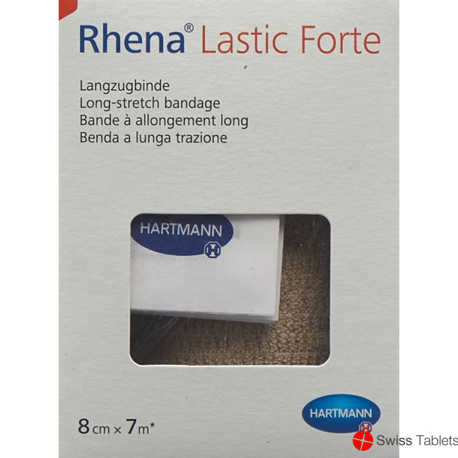 Rhena Lastic Forte 8cmx7m Hautfarbig (neu) buy online