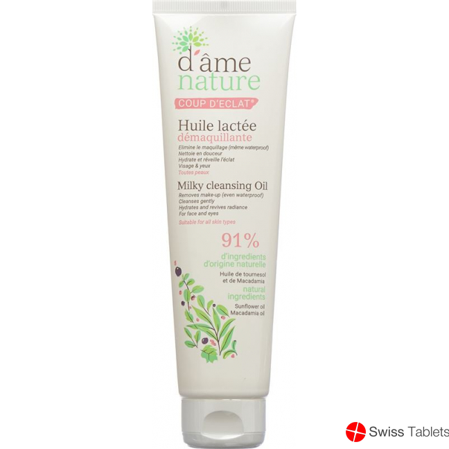 D'ame Nature Milchiges Reinigungsoel Tube 100ml buy online