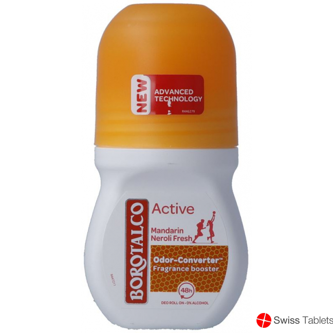 Borotalco Deo Active Roll On Mandari Neroli 50ml buy online
