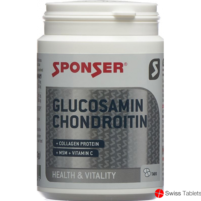 Sponser Glucosamin Chondroitin + Msm Tabletten 180 Stück buy online