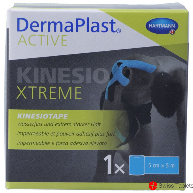 Dermaplast Active Kinesiotape Xtreme 5cmx5m Blue buy online