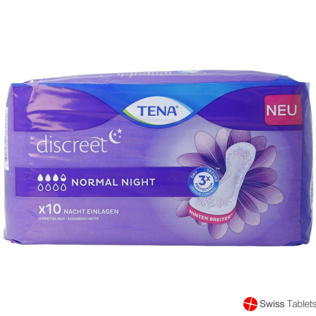 Tena Discreet Normal Night 10 Stück buy online