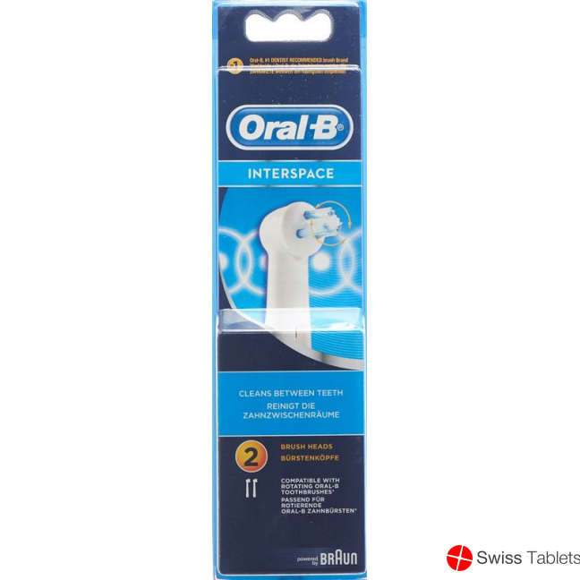 Oral-b Aufsteckbürsten Interspace 2 Stück buy online