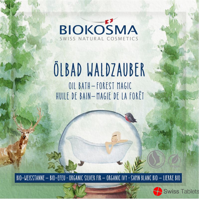 Biokosma Ölbad Waldzauber Weisstanne-Efeu Bio 25ml buy online
