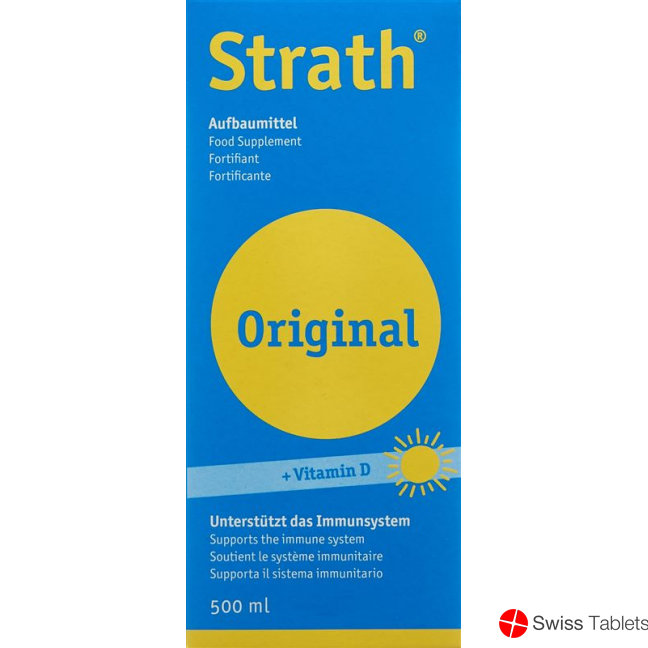 Strath Original Liquid Builder with Vitamin D 500ml buy online