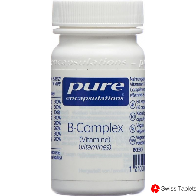 Pure B-complex Kapseln Neu Dose 60 Stück buy online
