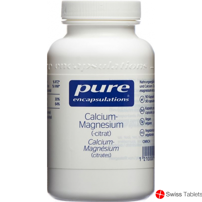 Pure Calcium-Magnesium Kapseln Neu Dose 90 Stück buy online