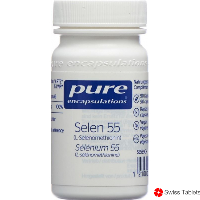 Pure Selen 55 Kapseln Neu Dose 90 Stück buy online