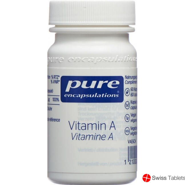 Pure Vitamin A Kapseln Neu Dose 60 Stück buy online