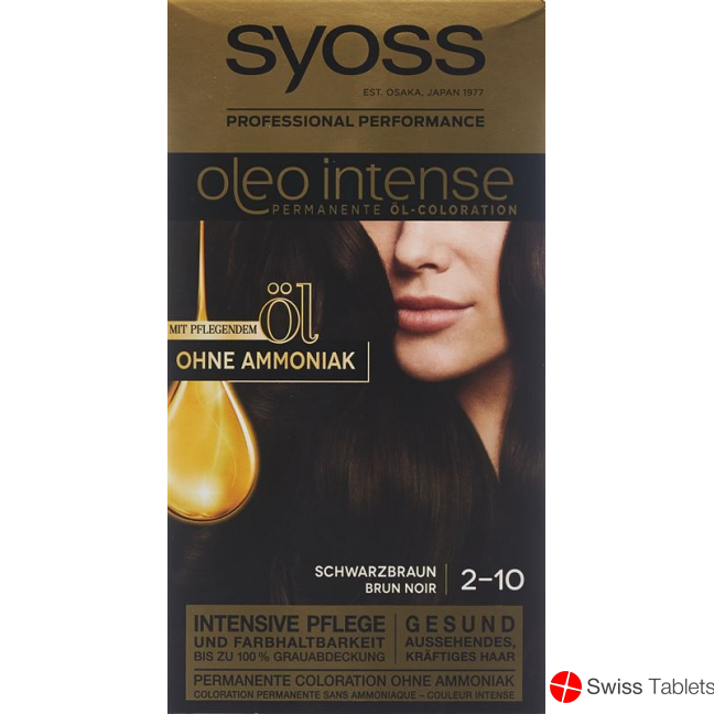 Syoss Oleo Intense 2-10 Black Brown buy online