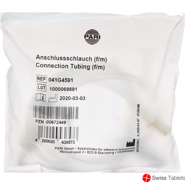 Pari Luftschlauch 1.2m F/m Beutel buy online