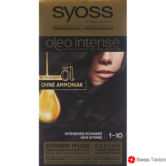 Syoss Oleo Intense 1-10 Intens Schwarz (neu) buy online