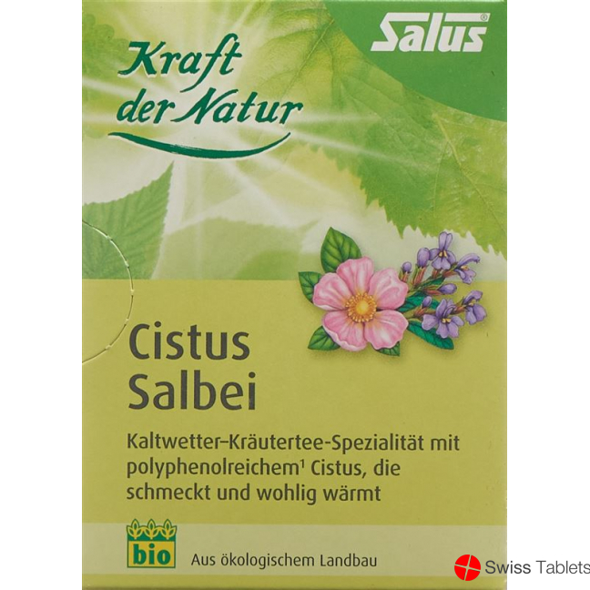Salus Cistus Sage Tea Organic Bag 15 Pieces buy online