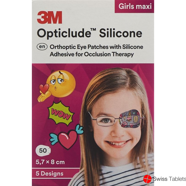 3M Opticlude Sil Augenv 5.7x8cm Maxi Gi (n) 50 Stück buy online