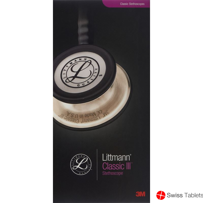 3M Littmann Stetho Classiii 69cm Black (n) buy online