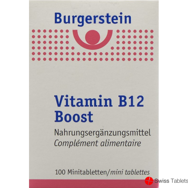 Burgerstein Vitamin B12 Boost Minitabletten 100 pieces buy online