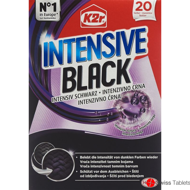 K2r Farbfaenger Intensiv Schwarz Tuecher 20 Stück buy online