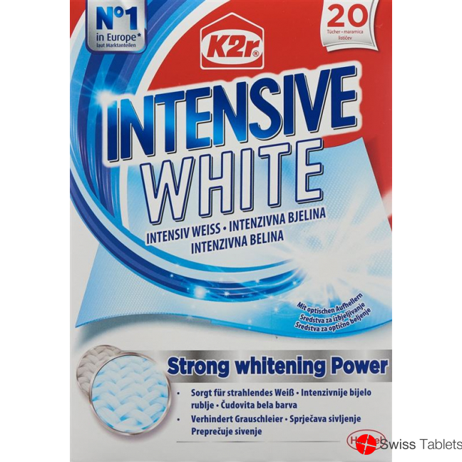 K2r Farbfaenger Intensiv Weiss Tuecher 20 Stück buy online