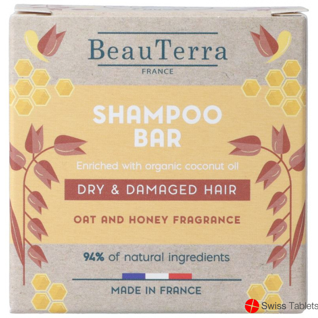 Beauterra Shampoo Solide Trock&beschaed Haar 75g buy online