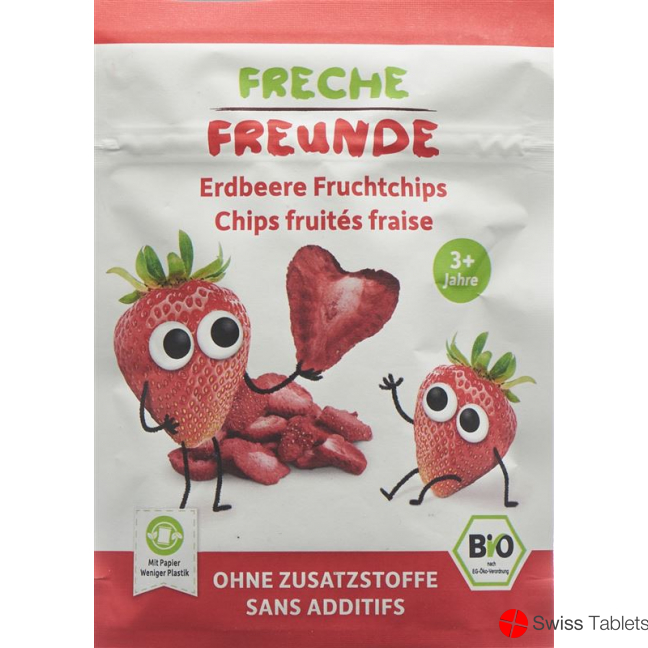 Freche Freunde Fruchtchips Erdbeere 12g buy online