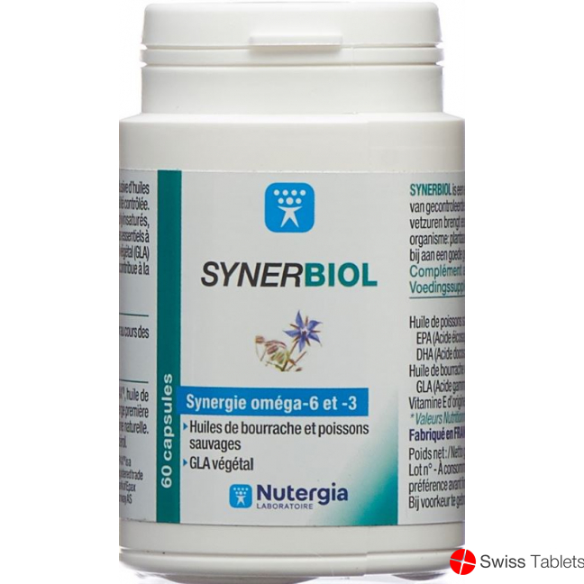 Nutergia Synerbiol Kapseln Dose 60 Stück buy online