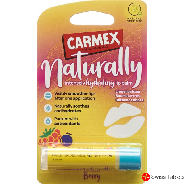 Carmex Lippenbalsam Naturally Berry Stick 4.25g buy online