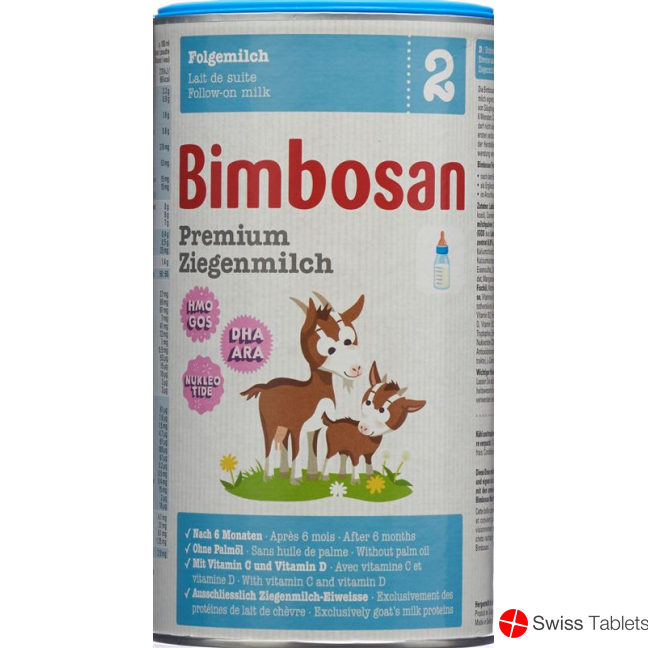 Bimbosan Premium Ziegenmilch 2 Dose 400g buy online