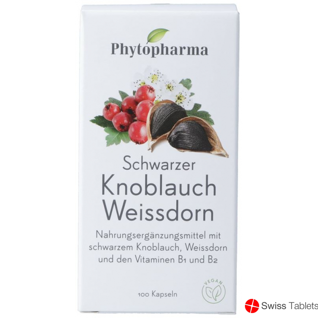 Phytopharma Schwarz Knoblauch Weissdo Kapseln 100 Stück buy online