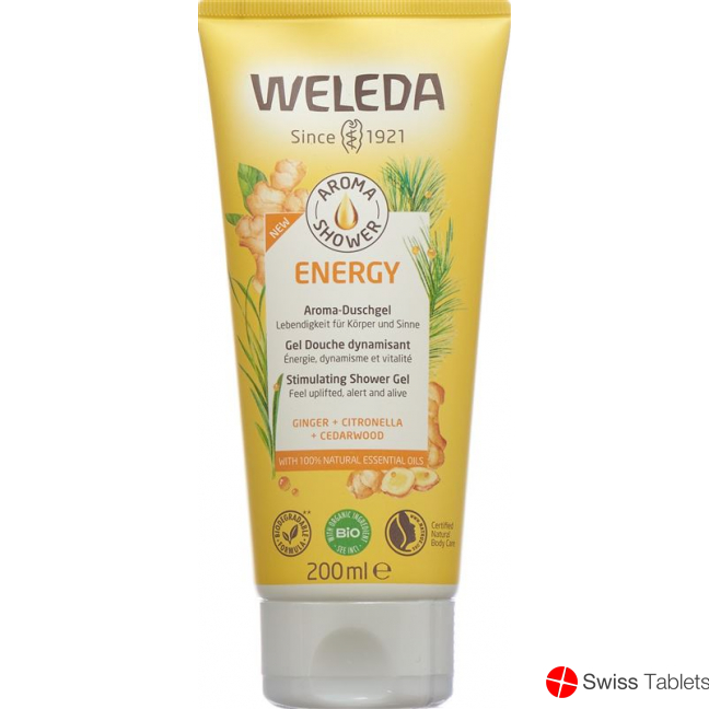 Weleda Aroma Shower Energy Tube 200ml buy online