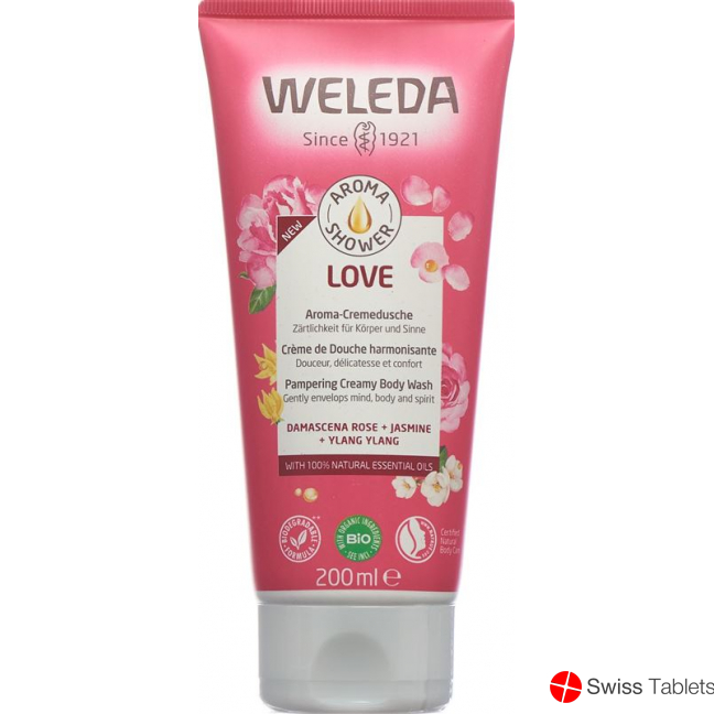 Weleda Aroma Shower Love Tube 200ml buy online