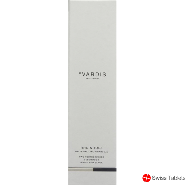 Vvardis Rheinholz Bleach Set Holzzahnbürste 2 Stück buy online