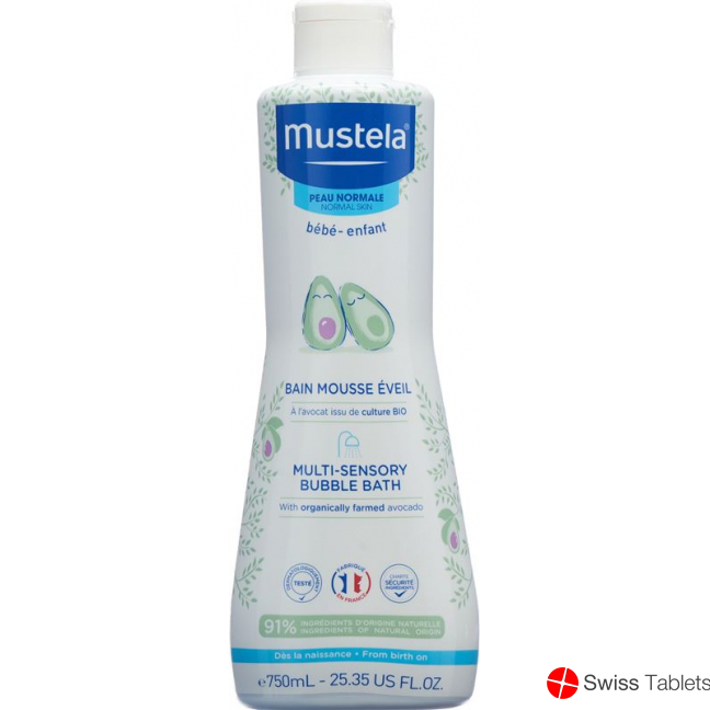 Mustela Anregendes Schaumbad 750ml buy online