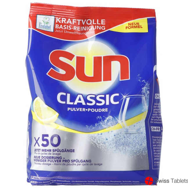 Sun Geschirrspüler Pulver Refill Lemon 950g buy online