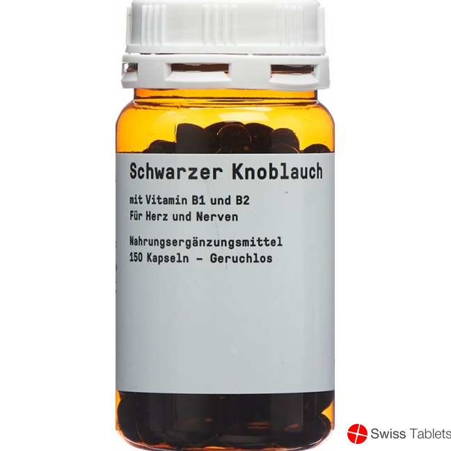 Naturage Schwarzer Knoblauch Kapseln Dose 150 Stück buy online