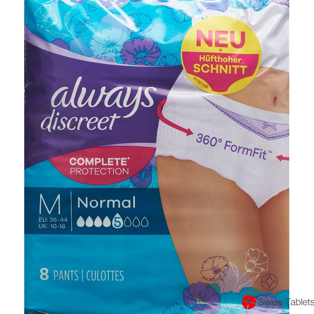 Always Discreet Inkontinenz Pants M 8 pieces buy online
