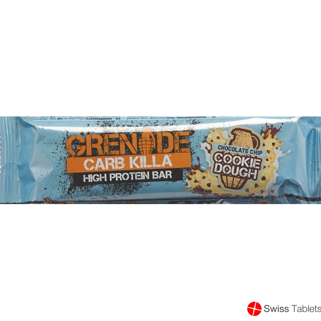 Grenade Carb Killa Bars Choco Chip Cookie Dou 60g buy online