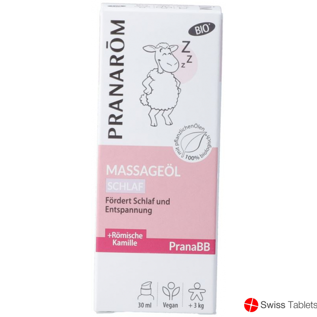 Pranarom Pranabb Massageöl Schlaf Bio 30ml buy online