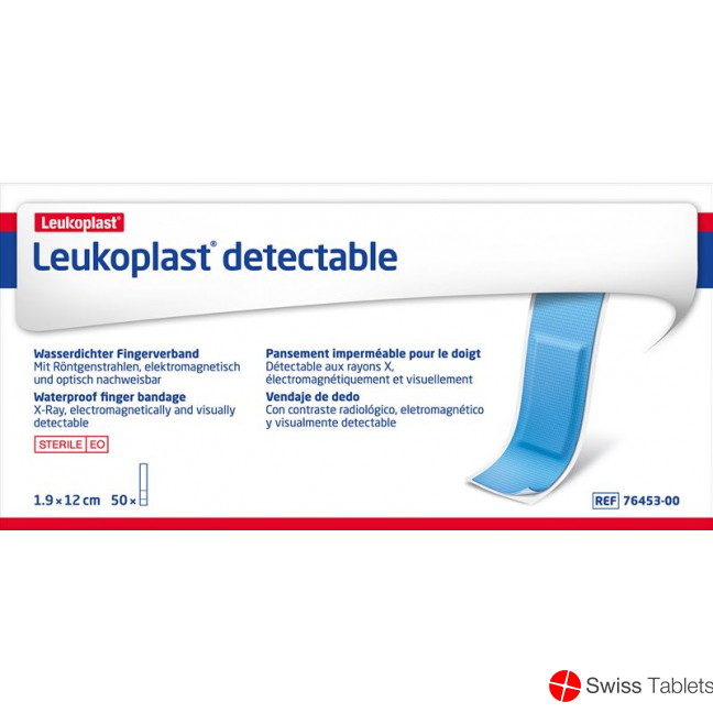 Leukoplast Detectable 1.9x12cm 50 pieces buy online