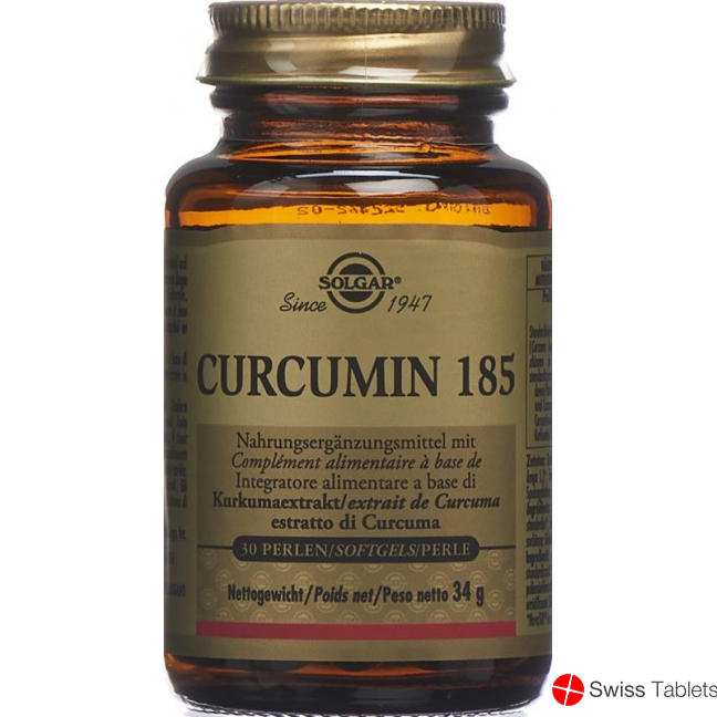 Solgar Curcumin 185 Perlen (neu) Flasche 30 Stück buy online
