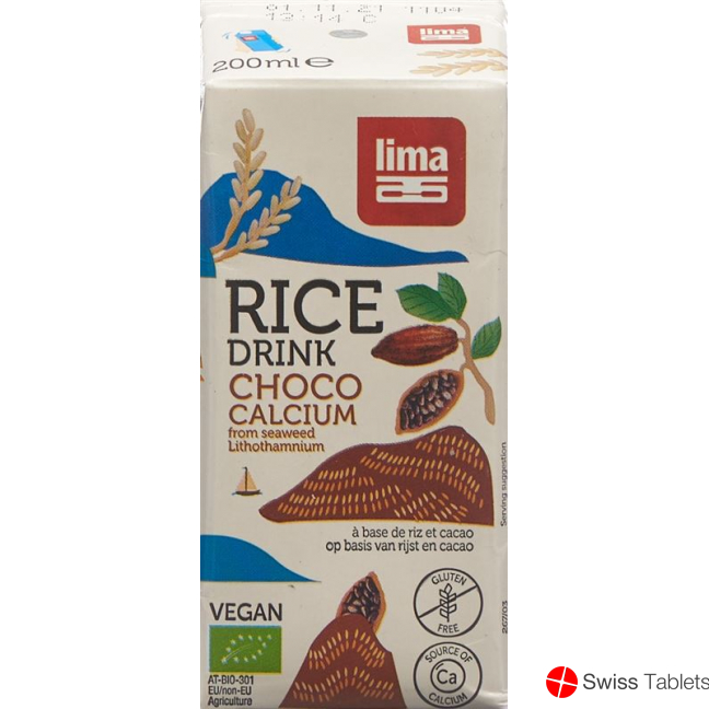Lima Schoko-Reis Drink mit Calcium Tetra 200ml buy online