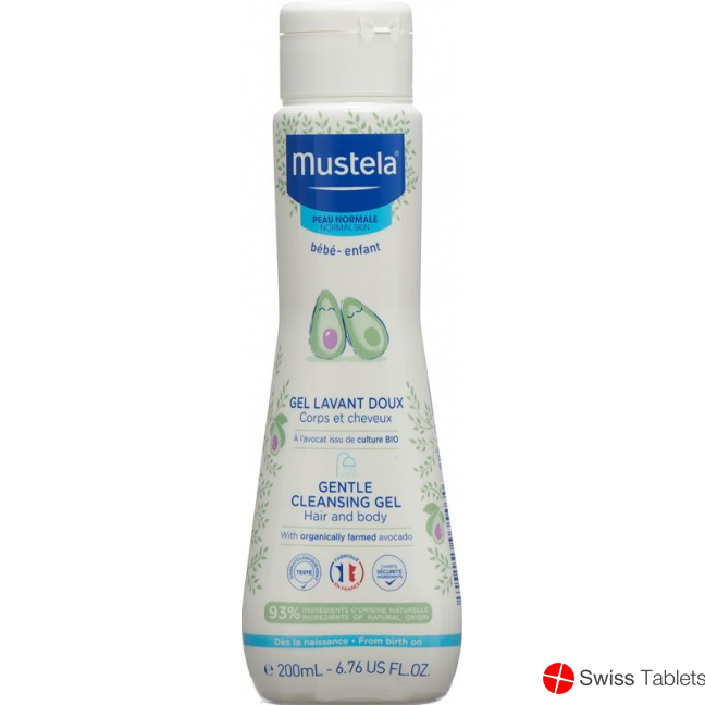Mustela Mildes Waschgel Normale Haut (neu) 200ml buy online