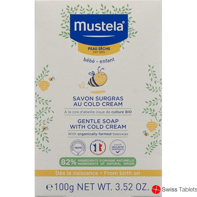 Mustela BB Nachfettende Seife M Cold Cr (n) 100g buy online