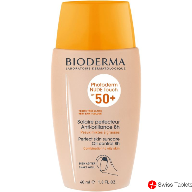Bioderma Photoderm Nude Touch SPF 50+ Tr Clai 40ml buy online