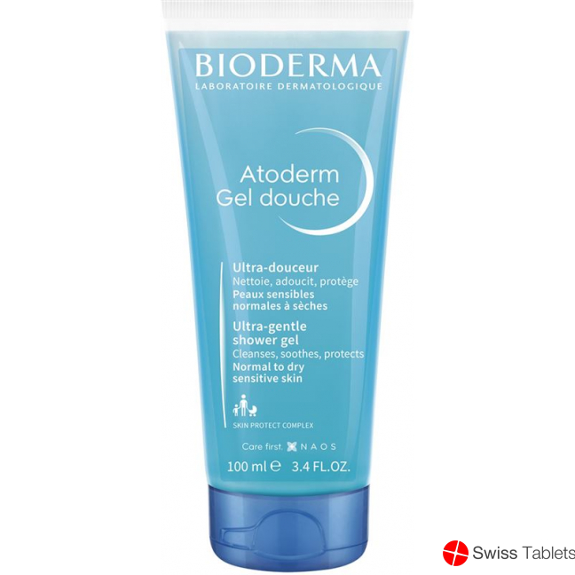 Bioderma Atoderm Gel Douche Tube 100ml buy online Bioderma Atoderm Gel Douche Tube 100ml buy online