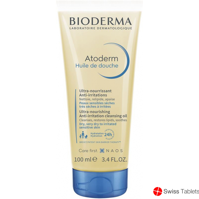 Bioderma Atoderm Huile De Douche Tube 100ml buy online