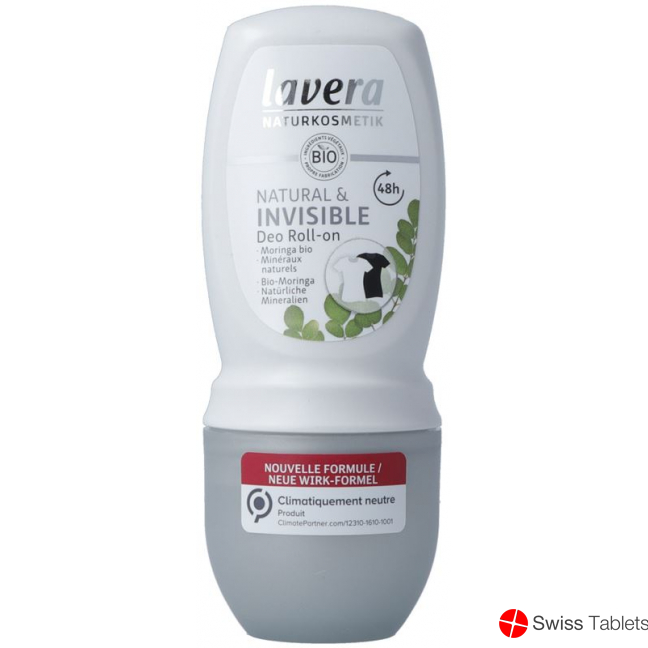 Lavera Deo Roll On Natural & Invisible 50ml buy online