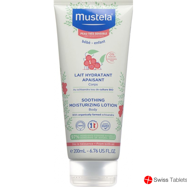 Mustela Beruhigende Milch Flasche 200ml buy online